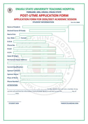 Call 08132728112 Sports University, Application Form 2026/2027 Admission/Application Form is Out. Call ☎️ 08132728112 Dr. Mrs Sarah. 2026/2027 Direct Entry Form, Postgraduate Diploma Form, JUPEB Form, Transfer Form, (08132728112) IJMB Are All OUT. Call ☎️