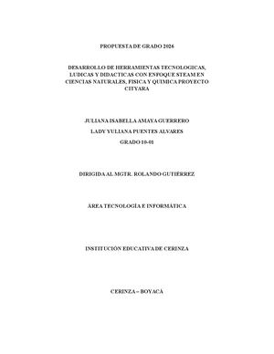 Documento Proyecto 2 0