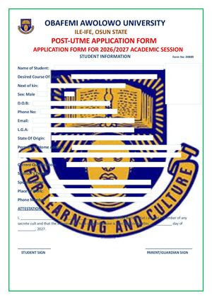 Call 08132728112 African University of Economics, Application Form 2026/2027 Admission/Application Form is Out. Call ☎️ 08132728112 Dr. Mrs Sarah. 2026/2027 Direct Entry Form, Postgraduate Diploma Form, JUPEB Form, Transfer Form, (08132728112) IJMB Are Al
