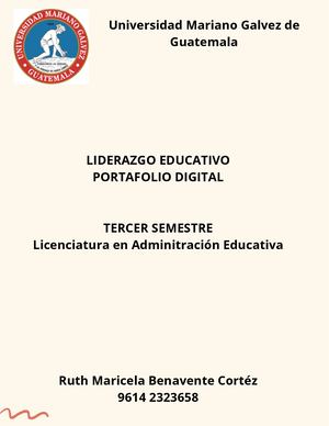 Mi Proyecto Final Liderazgo Educativo