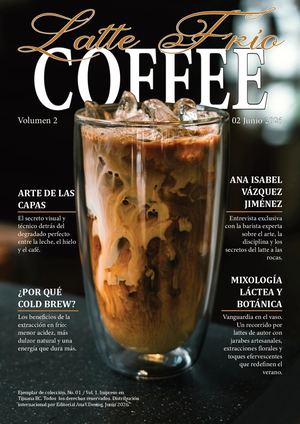 LATTE FRÍO COFFEE REVISTA