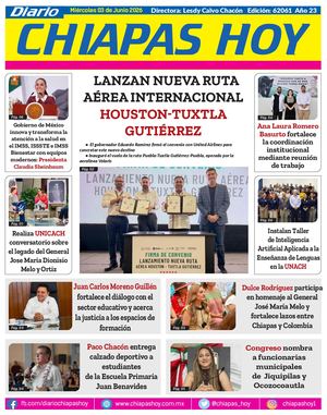 Chiapas Hoy 03 De Junio 2026
