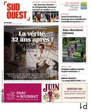 Sud Ouest Mercredi 3 Juin