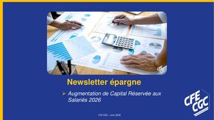 Augmentation de Capital Réservée aux Salariés 2026