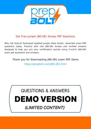 Juniper JN0-281 Questions & Practice Test for Exam Preparation