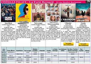 Programme du 03 au 09 Juin