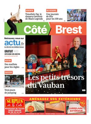 Côté Brest, du mercredi 3 au mardi 9 juin 2026