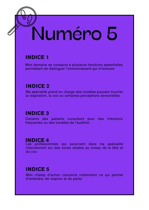 Numéro 5 (JPO)