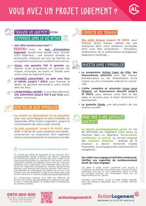 Fiche Action Logement