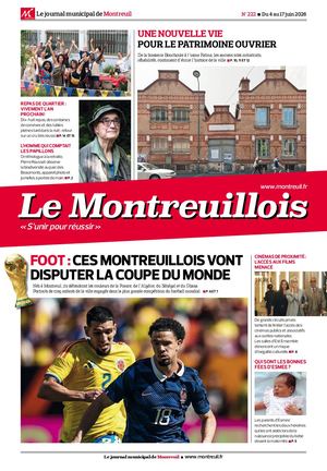 Le Montreuillois n°222 - du 4 au 17 juin 2026