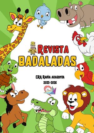 REVISTA BADALADAS  CURSO 2025/2026