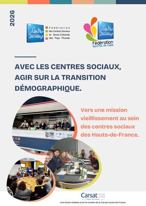 Livret « Avec Les Centres Sociaux Agir Sur La Transition Démographique »
