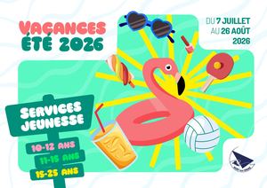 Jeunesse - Vacances été 2026