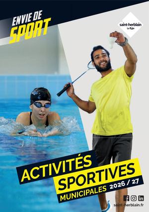 Activités sportives municipales 2026-2027