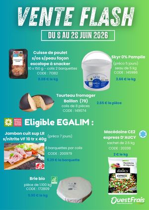Vente Flash Juin 2026
