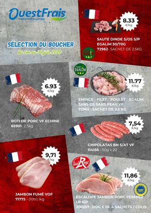 Sélection Du Boucher Juin 2026 Envoi