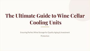 Wine Cellar Cooling Guide