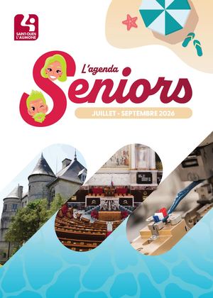 Agenda Seniors juillet et septembre 2026