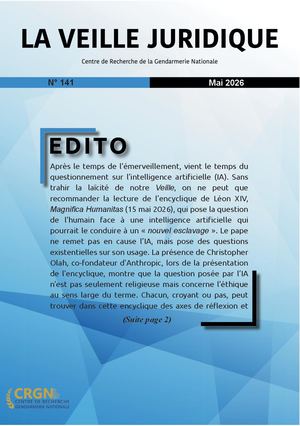 Veille juridique - Mai 2026