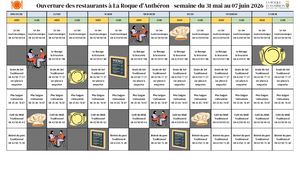 Restaurants Ouverts Du 31 Mai Au 06 Juin