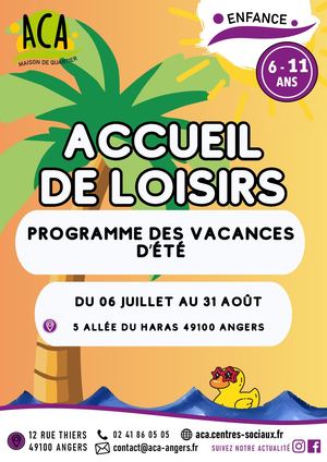 Plaquette Vacance éTé 2026