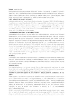 Conditions générales site internet