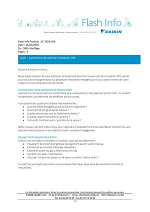 Flash Info N2026 10 Lancement De L'outil Simulateur Dpe