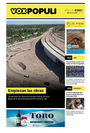 Tapa Vox Miércoles 03 06 2026