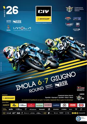 Race Program Dunlop CIV 2026 Round 3 Emilia Romagna