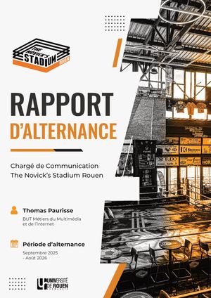 Rapport d'Alternance Thomas Paurisse