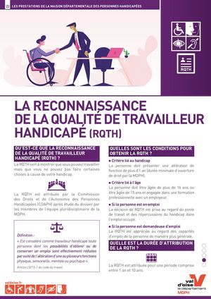 L'insertion_Les prestations de la MDPH