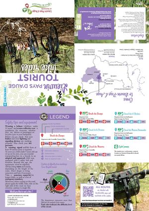 Tourist bike rides in LIeuvin Pays d'Auge