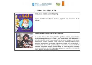 Letras Galegas 2026