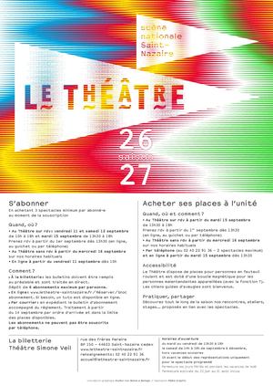 Pré-programme 26 27