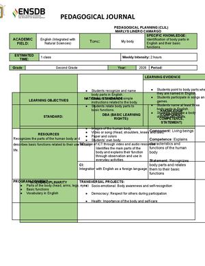 Lesson Plan English Clil Docx