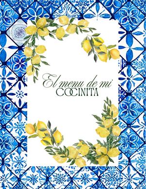 El Menu De Mi Cocinita
