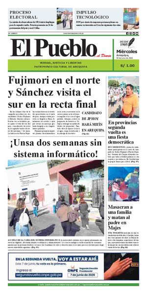 2026 06 03 Diario El Pueblo Aqp