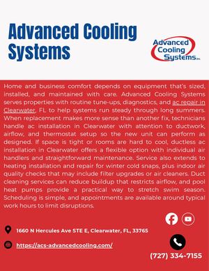 Advanced Cooling Systems