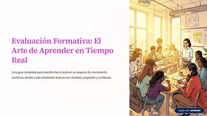 Evaluación Formativa Curriculo