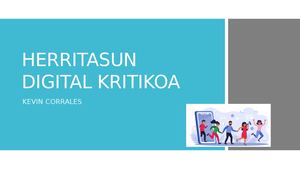 Herritasun Digital Kritikoa