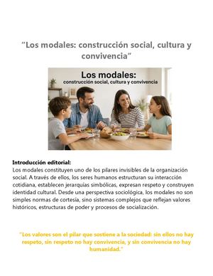 Los Modales