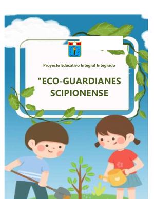 Educación Ambiental, Scipión E. Llona, Gestión de Riesgos, Trabajo Colaborativo.