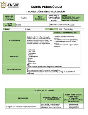 Lesson Plan Pbl