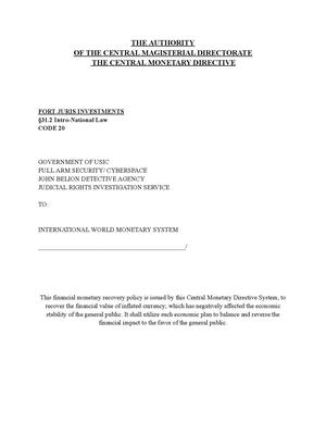 Central Monetary Directive 1 (1)