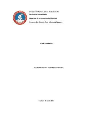 Tarea Final Dc