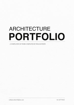 2026 Portfolio