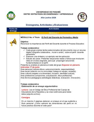 Perfil Docente