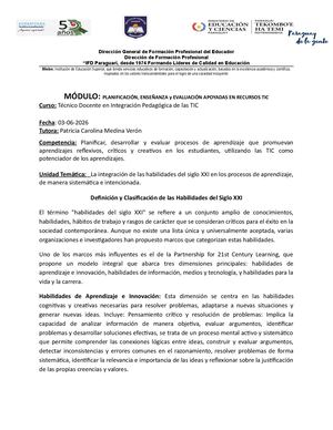 4ta Clase De Planificación Tic Tarde