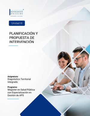 U3-S9 - Apunte - Diagnóstico Territorial Integrado