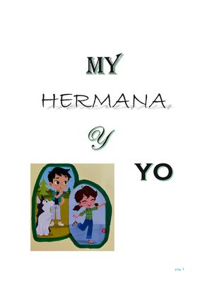 Mi Hermana Y Yo